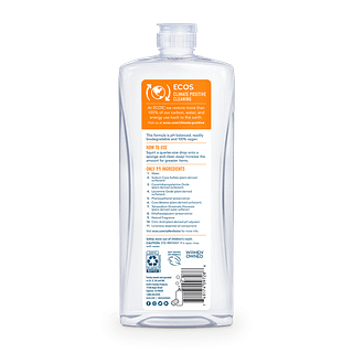 ECOS Dish Soap Apricot Back