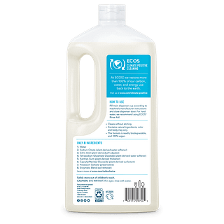 ECOS Dishwasher Gel Free & Clear Back