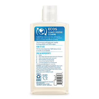 ECOS Rinse Aid Back