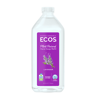 Lavendar Hand Soap Refill Front